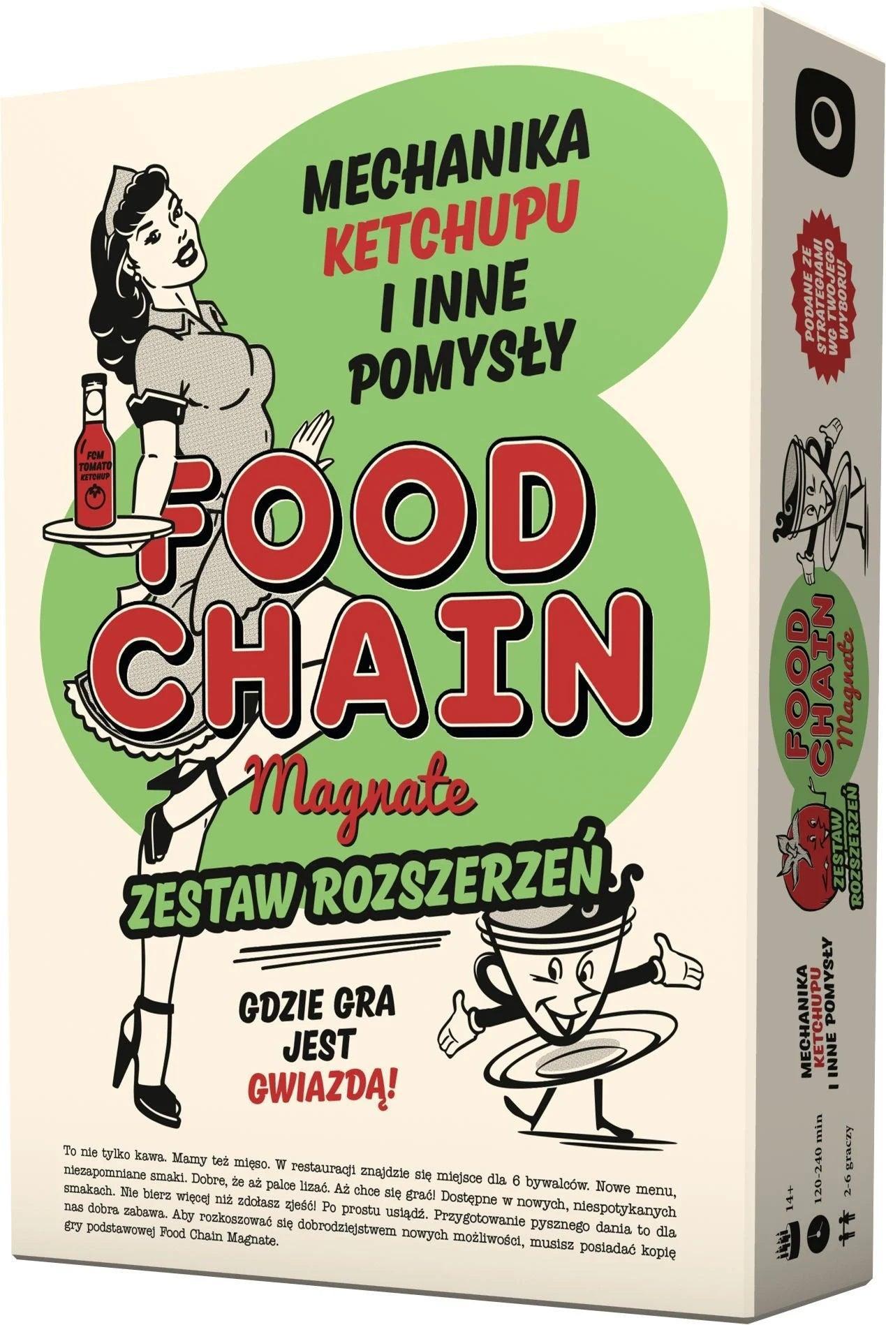 Food Chain Magnate: Mechanika Ketchupu i Inne Pomysły (dodatek) - Angry Boardgamer