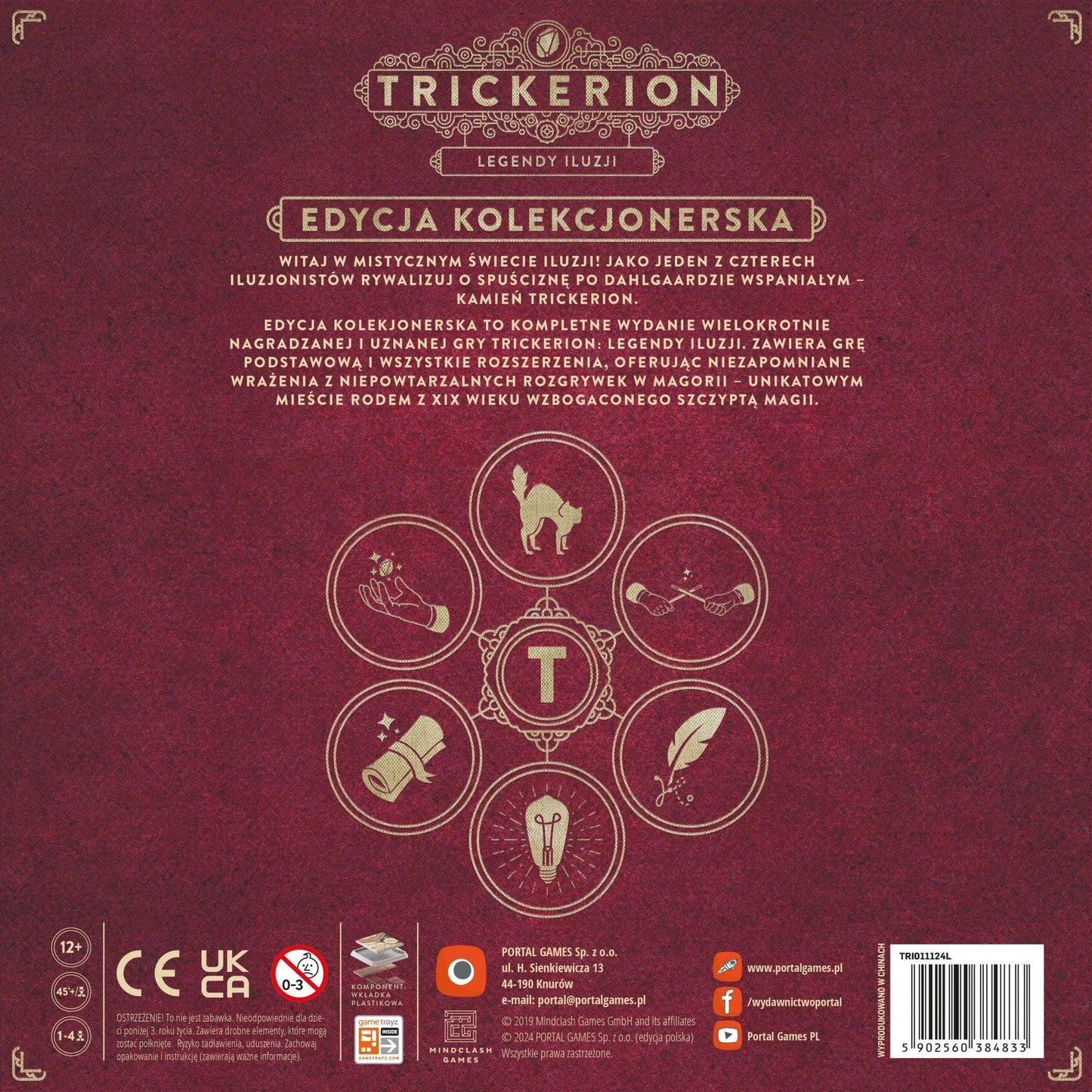 Trickerion: Legendy Iluzji - Angry Boardgamer