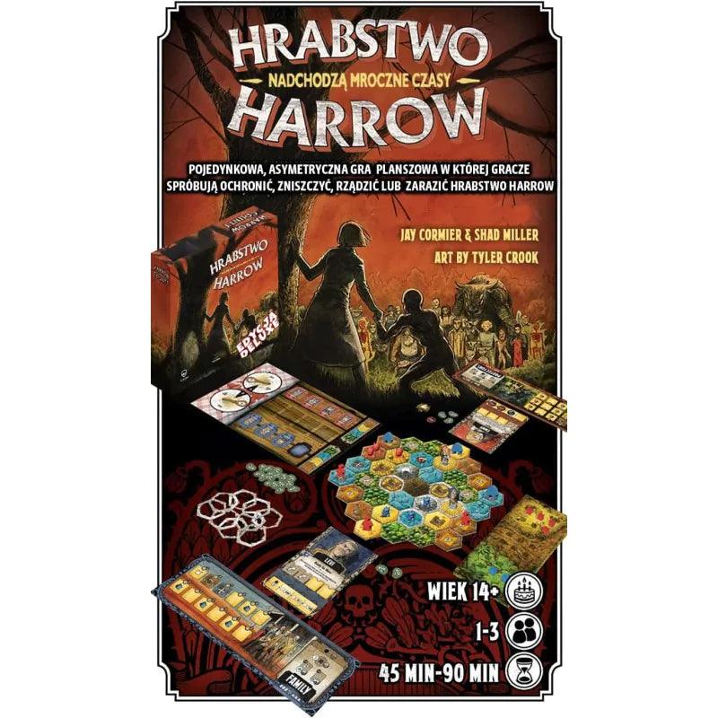 Hrabstwo Harrow + rozszerzenie Poszukiwania Królowej (edycja deluxe) - Angry Boardgamer