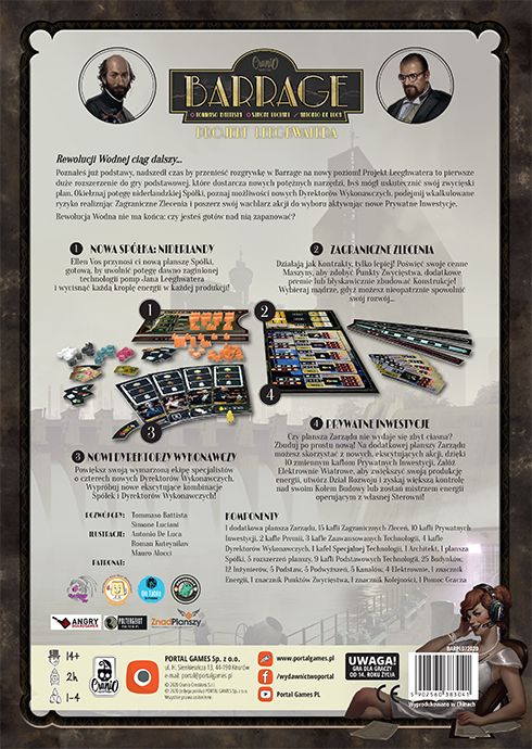 Barrage: Projekt Leeghwatera