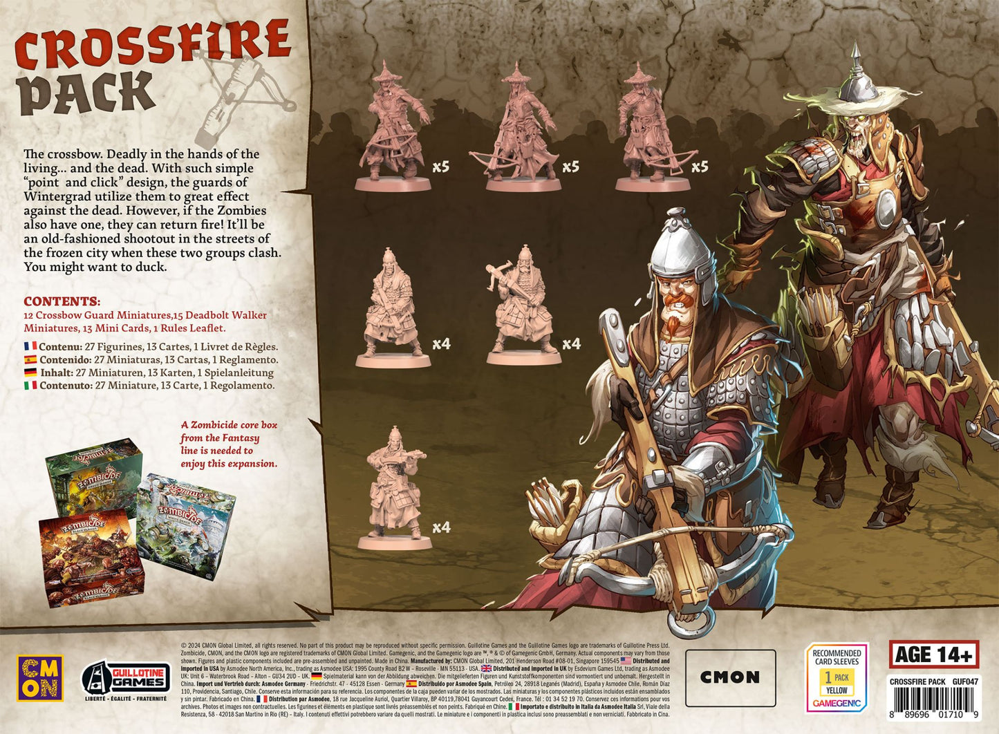 Zombicide: Biała Śmierć - Pakiet Kuszników
