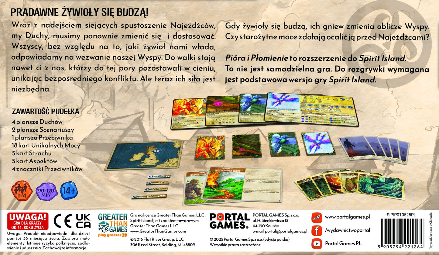 Spirit Island: Pióra i Płomienie