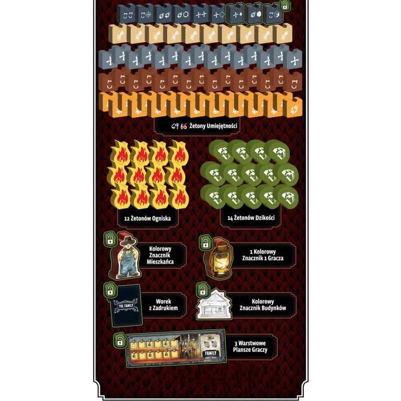 Hrabstwo Harrow + rozszerzenie Poszukiwania Królowej (edycja deluxe) - Angry Boardgamer