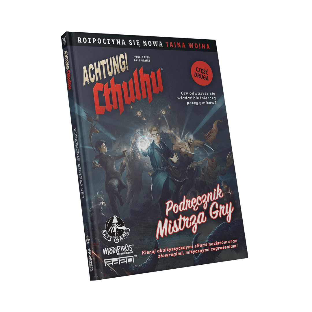 Gra fabularna - Achtung! Cthulhu Podręcznik Mistrza Gry
