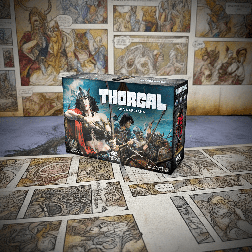 Pudełko Thorgal Gra Karciana