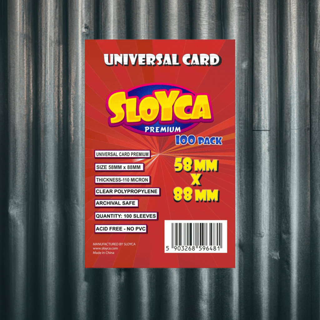 SLOYCA Koszulki Universal Card PREMIUM (58x88mm), 100 szt.