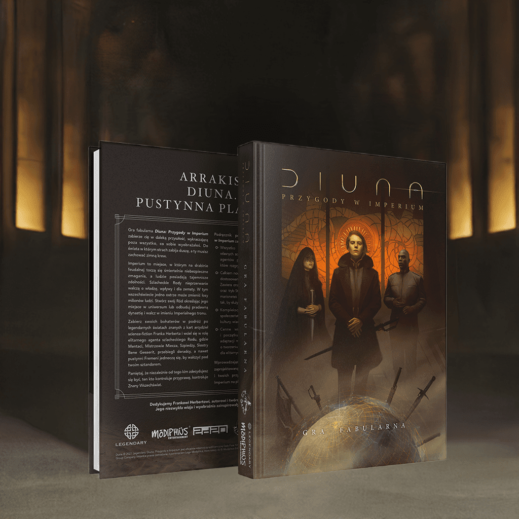 Gra fabularna - Diuna: Przygody w Imperium Podręcznik podstawowy