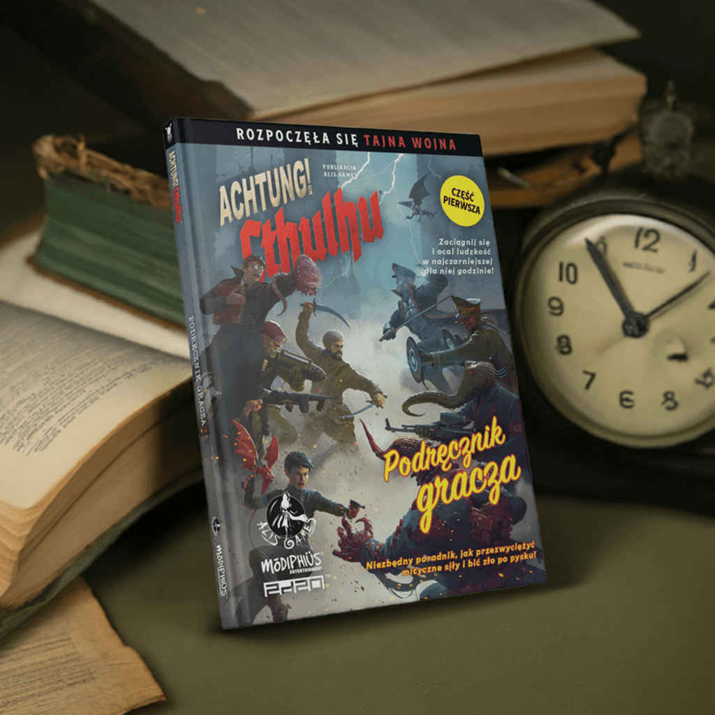 Gra fabularna - Achtung! Cthulhu Podręcznik Gracza - Angry Boardgamer
