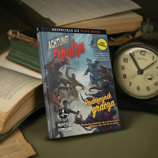 Gra fabularna - Achtung! Cthulhu Podręcznik Gracza - Angry Boardgamer