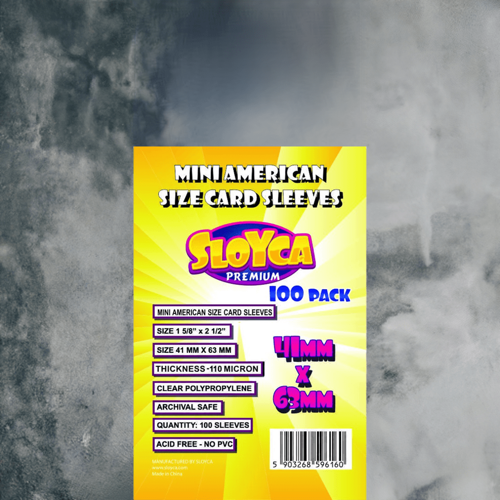 SLOYCA Koszulki Mini American PREMIUM (41x63mm), 100 szt