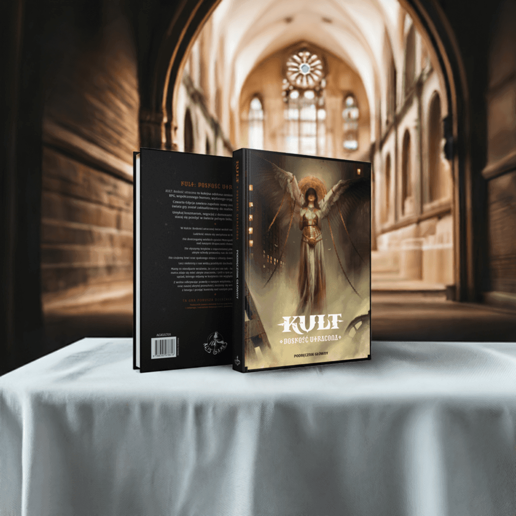 Gra fabularna - Kult: Boskość utracona Podręcznik Główny - Angry Boardgamer