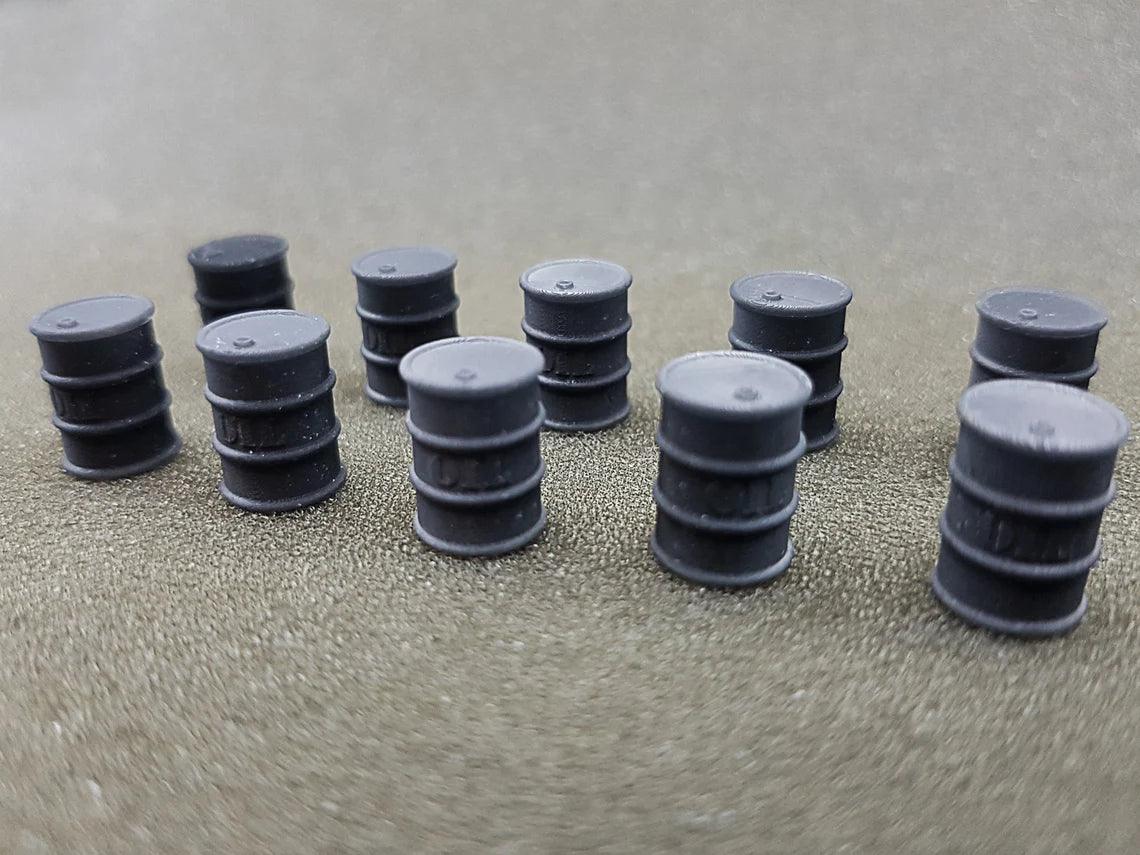 Zasoby: Beczki ropy (wydruk 3D) - CoolTokensCave - 20 szt. - Angry Boardgamer