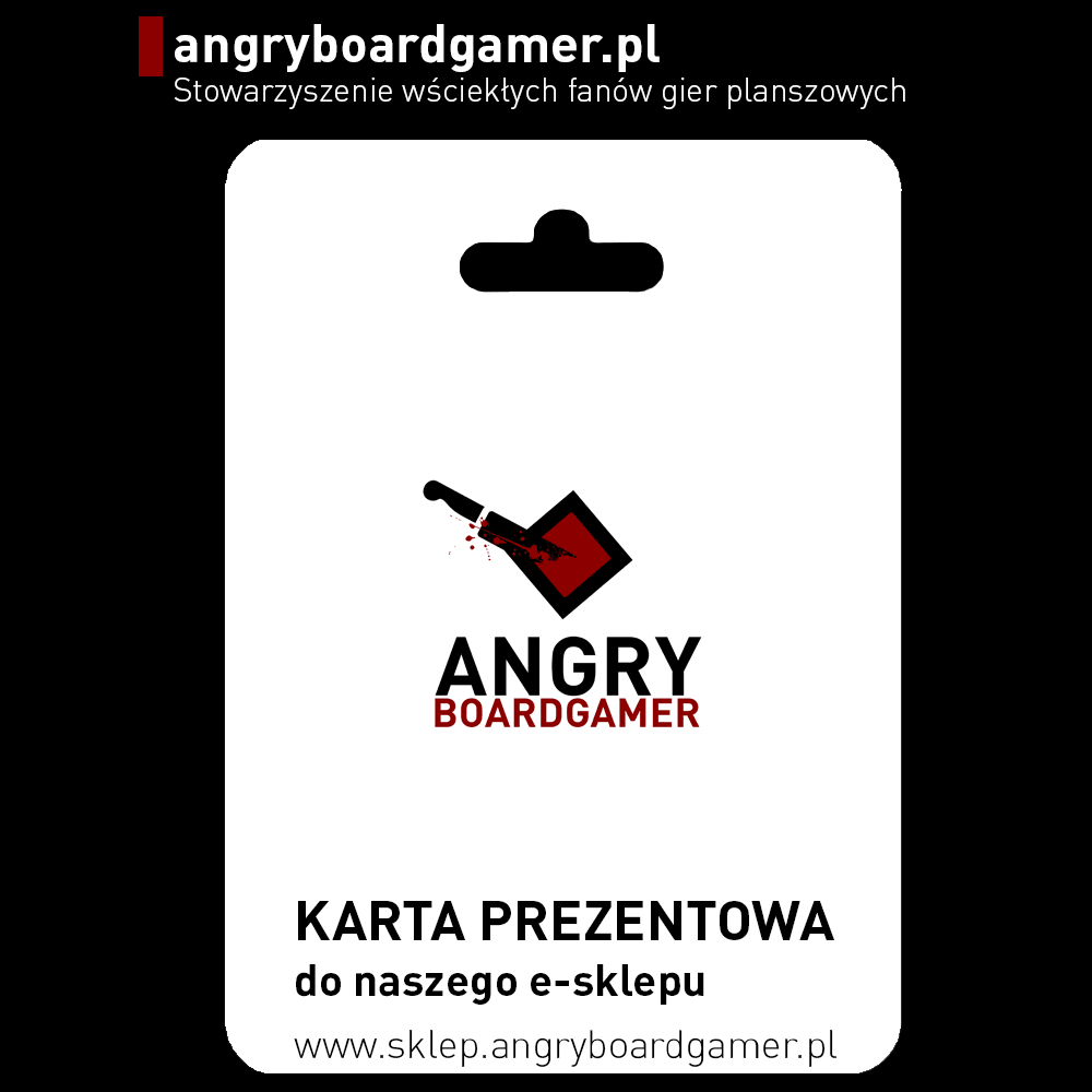 Karta prezentowa do e-sklepu Angry Boardgamer! - Angry Boardgamer