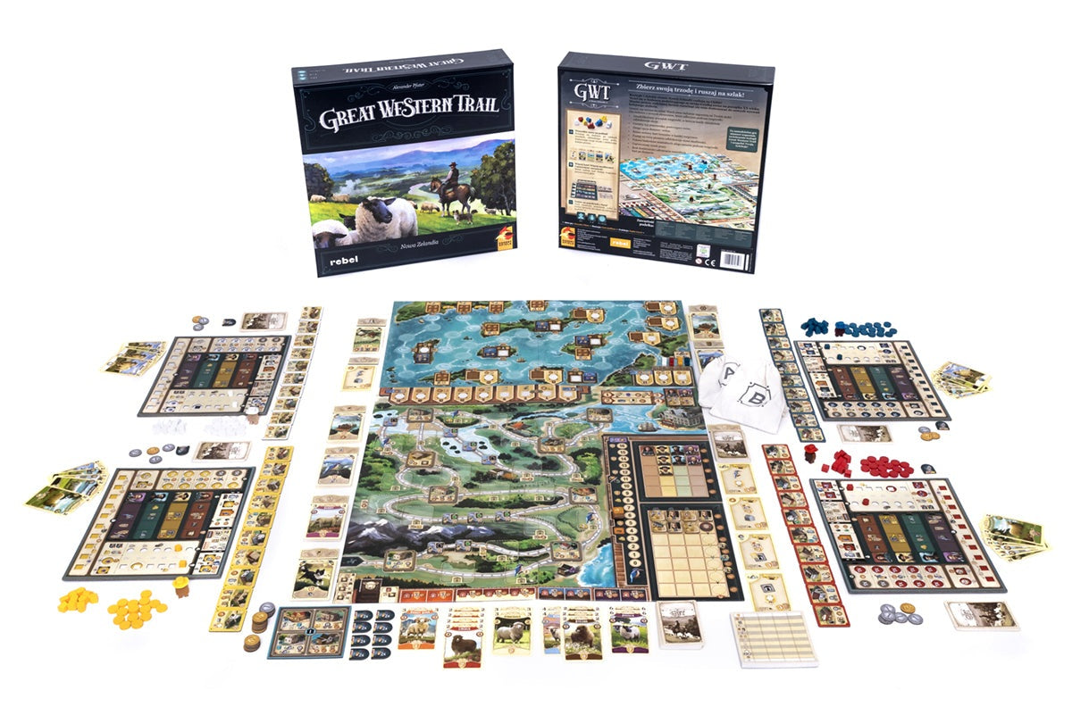 Great Western Trail: Nowa Zelandia