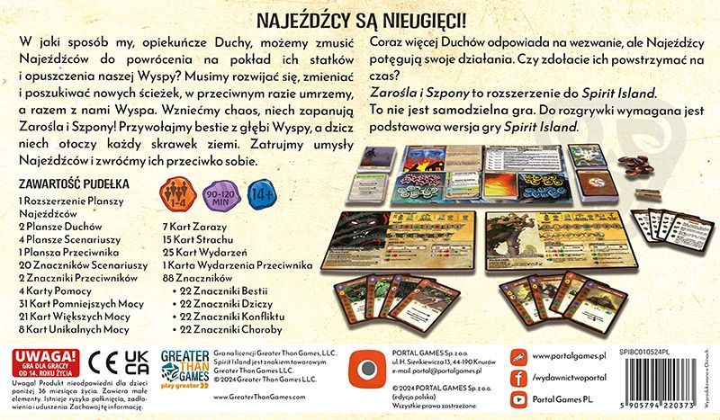 Spirit Island: Zarośla i Szpony