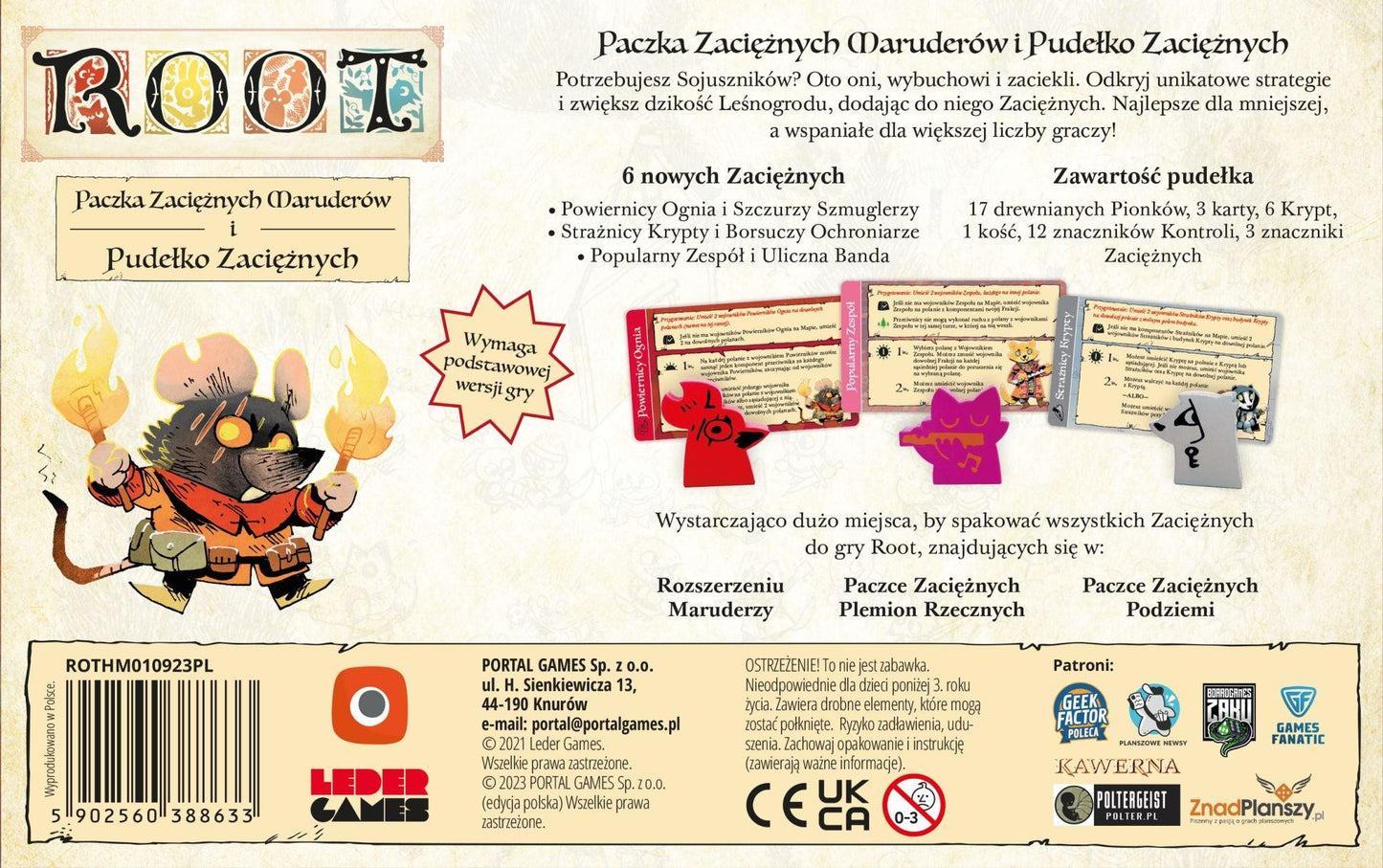 ROOT: Paczka Zaciężnych Maruderów - Angry Boardgamer