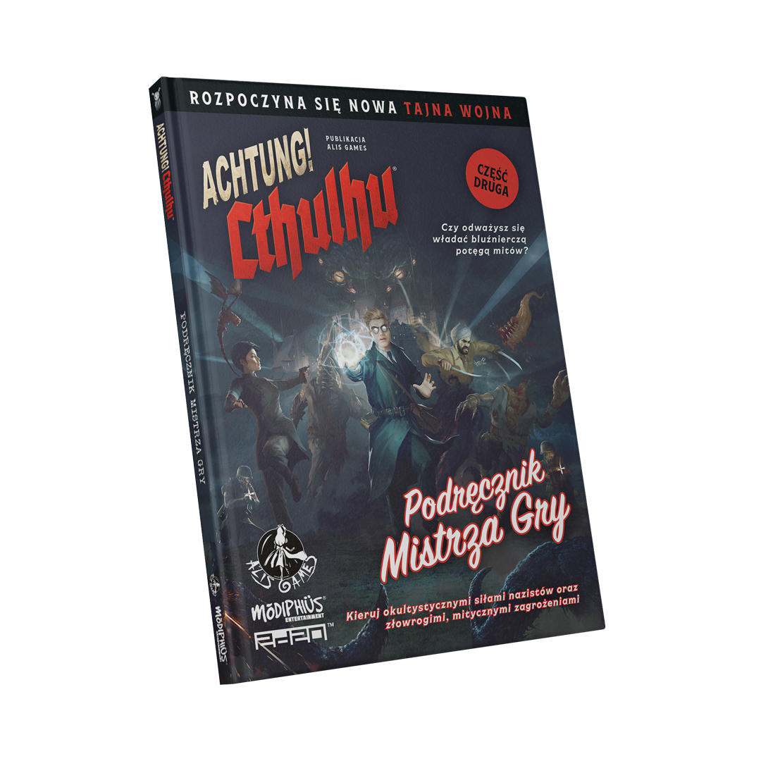 Gra fabularna - Achtung! Cthulhu Podręcznik Mistrza Gry