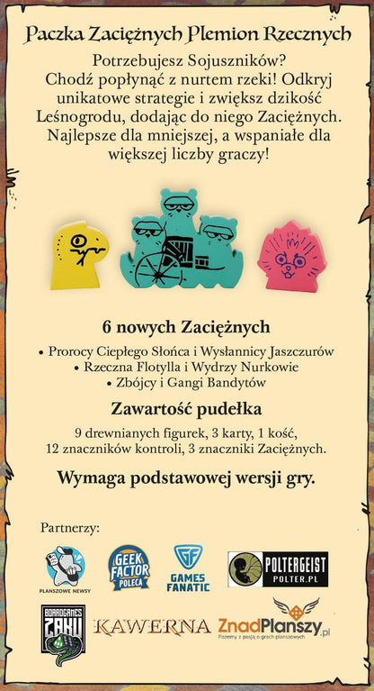 ROOT: Paczka Zaciężnych Plemion Rzecznych - Angry Boardgamer