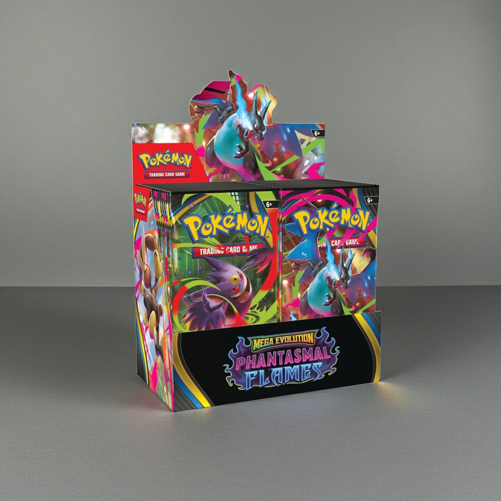 Pokémon TCG: Mega Evolution - Phantasmal Flames - Booster Display (36)