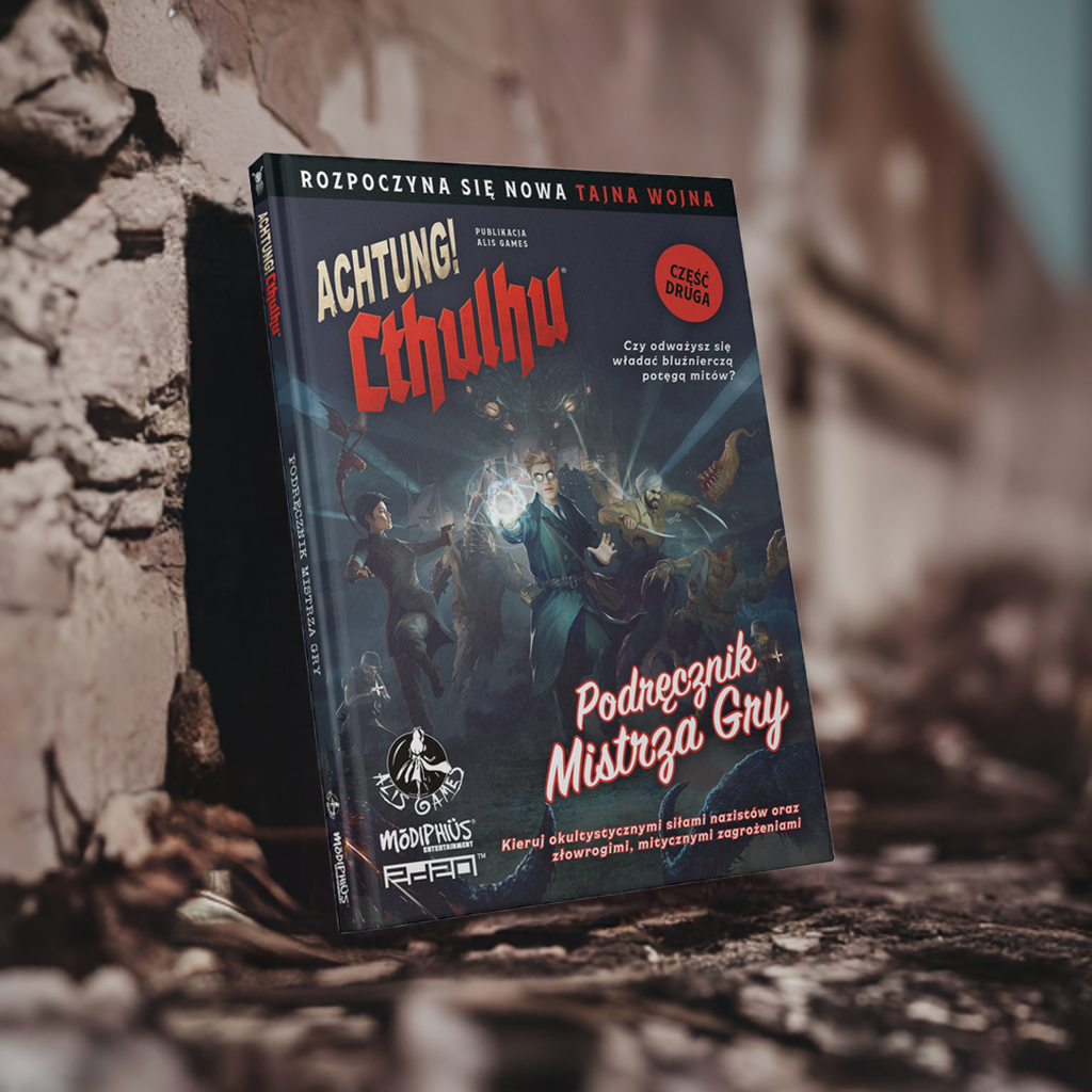 Gra fabularna - Achtung! Cthulhu Podręcznik Mistrza Gry