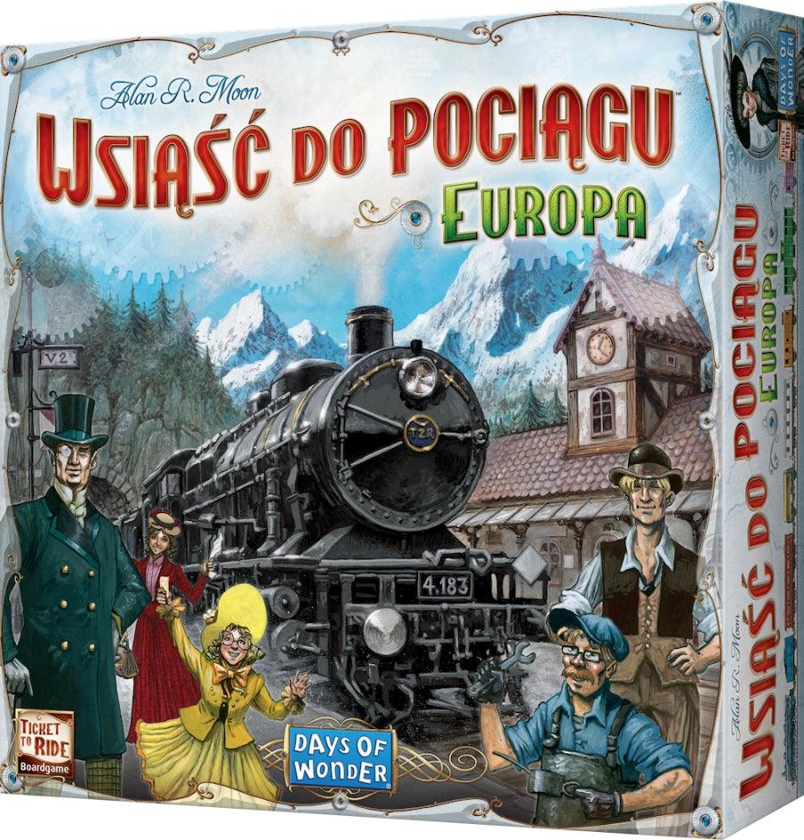 Wściąść do Pociągu: Europa - Angry Boardgamer