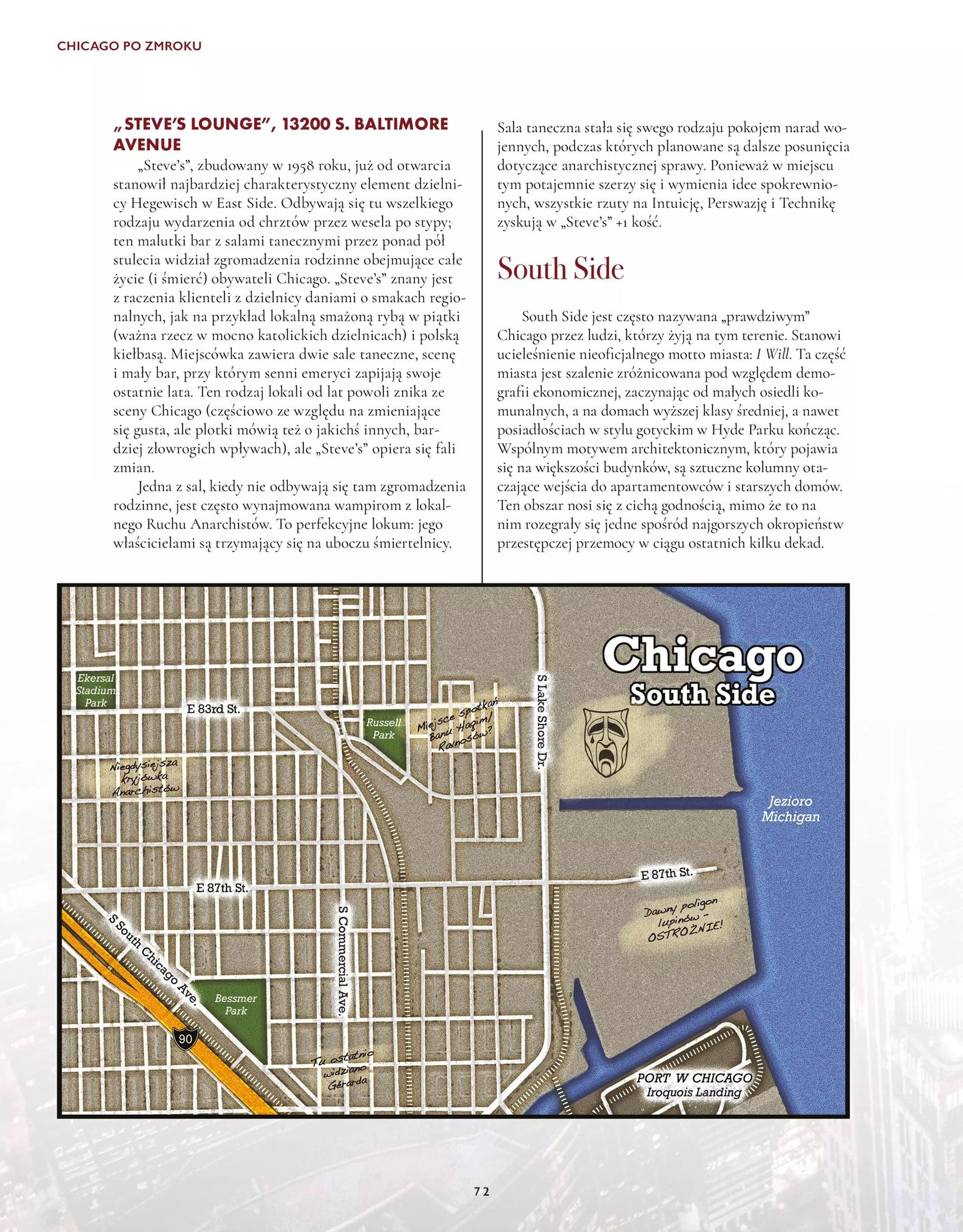 Chicago po zmroku - Podręcznik dodatkowy do Wampira: Maskarady
