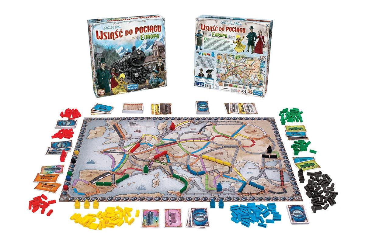 Wściąść do Pociągu: Europa - Angry Boardgamer