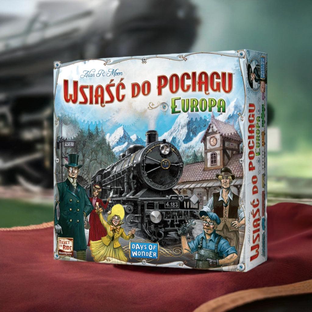 Wściąść do Pociągu: Europa - Angry Boardgamer