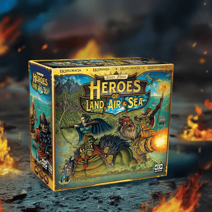 Heroes of Land, Air and Sea: Edycja Polska - Angry Boardgamer