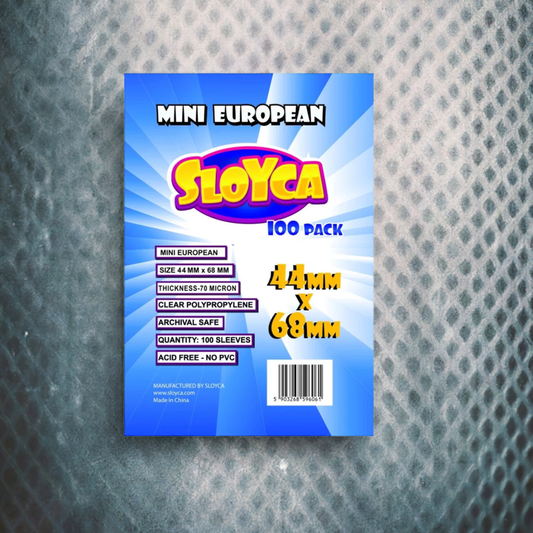 SLOYCA Koszulki Mini European (44x68mm), 100 szt.