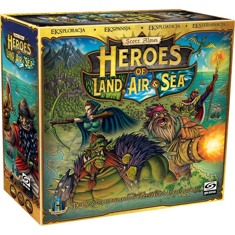 Heroes of Land, Air and Sea: Edycja Polska - Angry Boardgamer