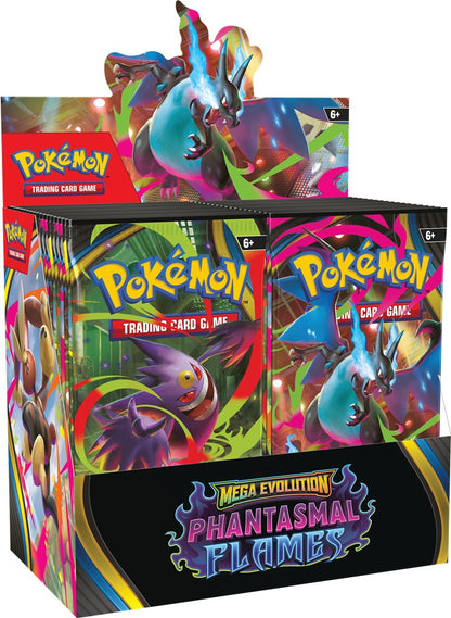 Pokémon TCG: Mega Evolution - Phantasmal Flames - Booster Display (36)