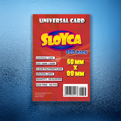 SLOYCA Koszulki Universal Card (58x88mm), 100 szt.